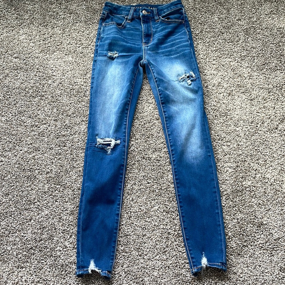 Size 0 American eagle jeans